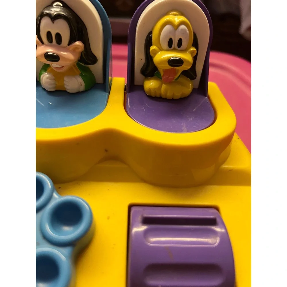 Vintage Disney Mattel Mickey Mouse Friends Pop Up Activity Toy 65090 Toddler